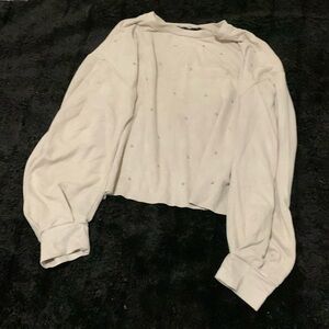 Mustard Seed Woman’s Suede Top with lots of details